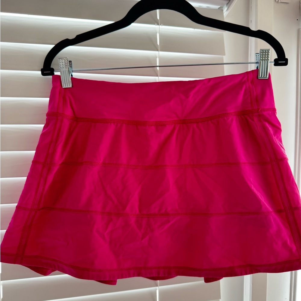 Lululemon Sonic Pink Pace Rival Skirt 6 Tall
